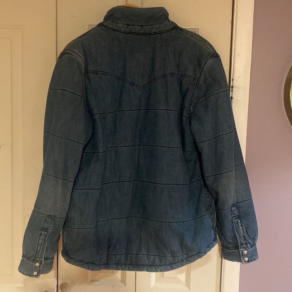 Lucky Brand Quilted Denim Jacket - Picture 2 of 5